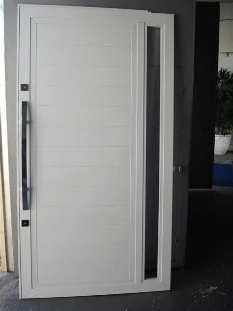 porta de aluminio branco